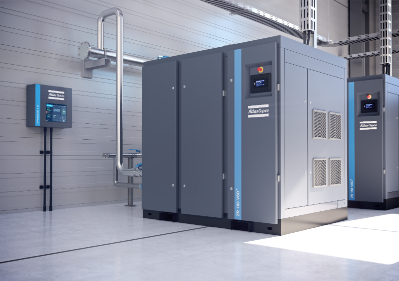 卓越无油空气螺杆压缩机 ZR VSD+ 75-160 kW